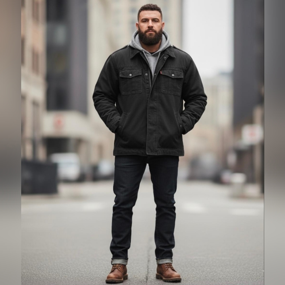 LEVI STRAUSS & CO. XXL - RUGGED STYLE & ENDURING QUALITY.  #Levis #XXL #Menswear